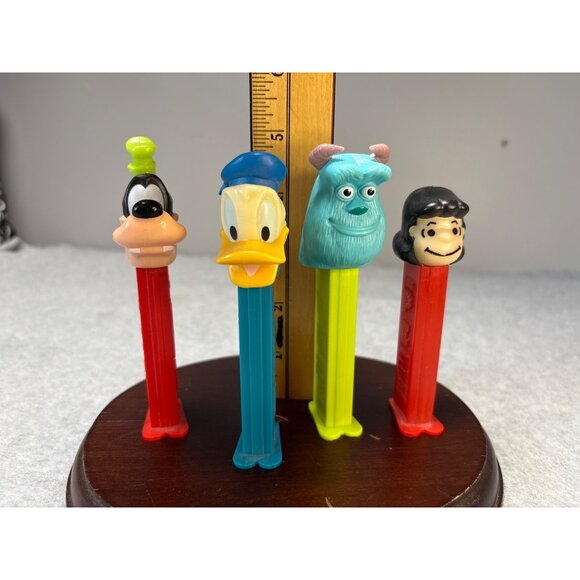 Vintage 1990s Pez Dispensers Featuring Goofy Donald Duck Sulley & Lucy - Picture 6 of 7